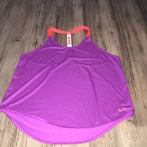 Purple Nike Tank Top